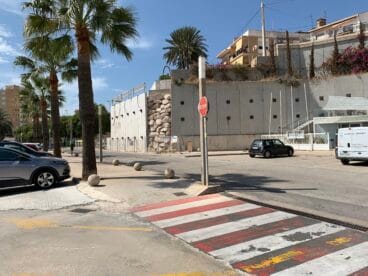Talud de la calle Caleta
