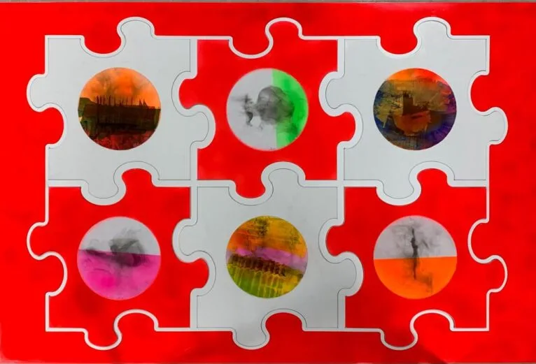 Una de las obras de Tomás Sivera