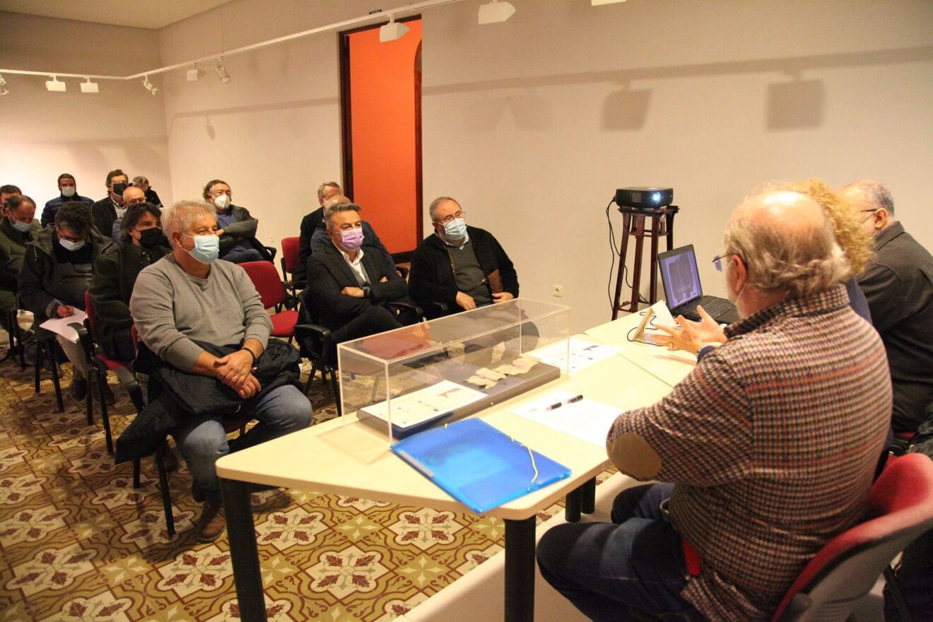 Acto de presentación del 'Plom de Xàbia'