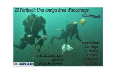 Charla sobre el yacimiento del Portitxol