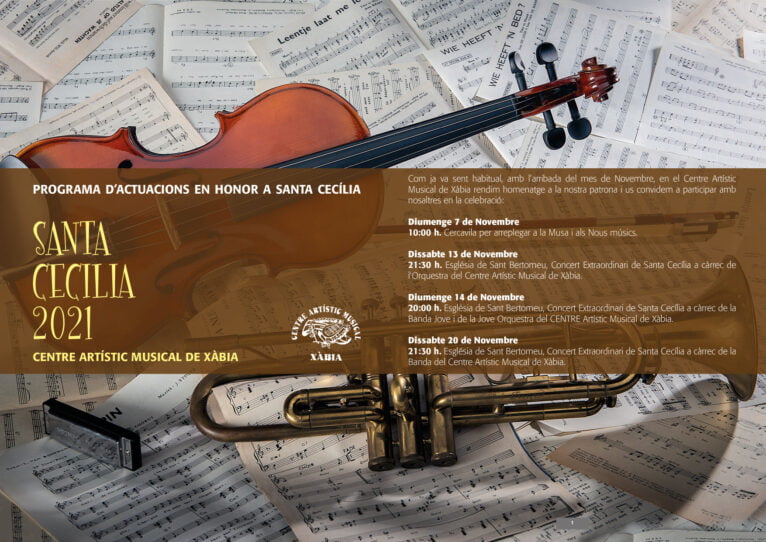 Conciertos Santa Cecilia del Centre Artístic Musical de Xàbia