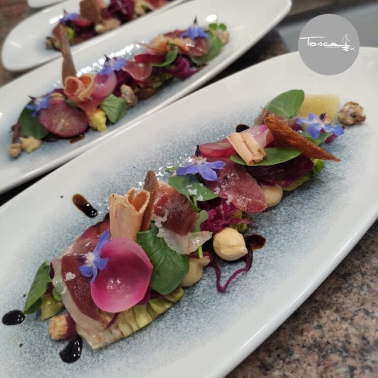 Creatividad en cada plato en Tosca Restaurante