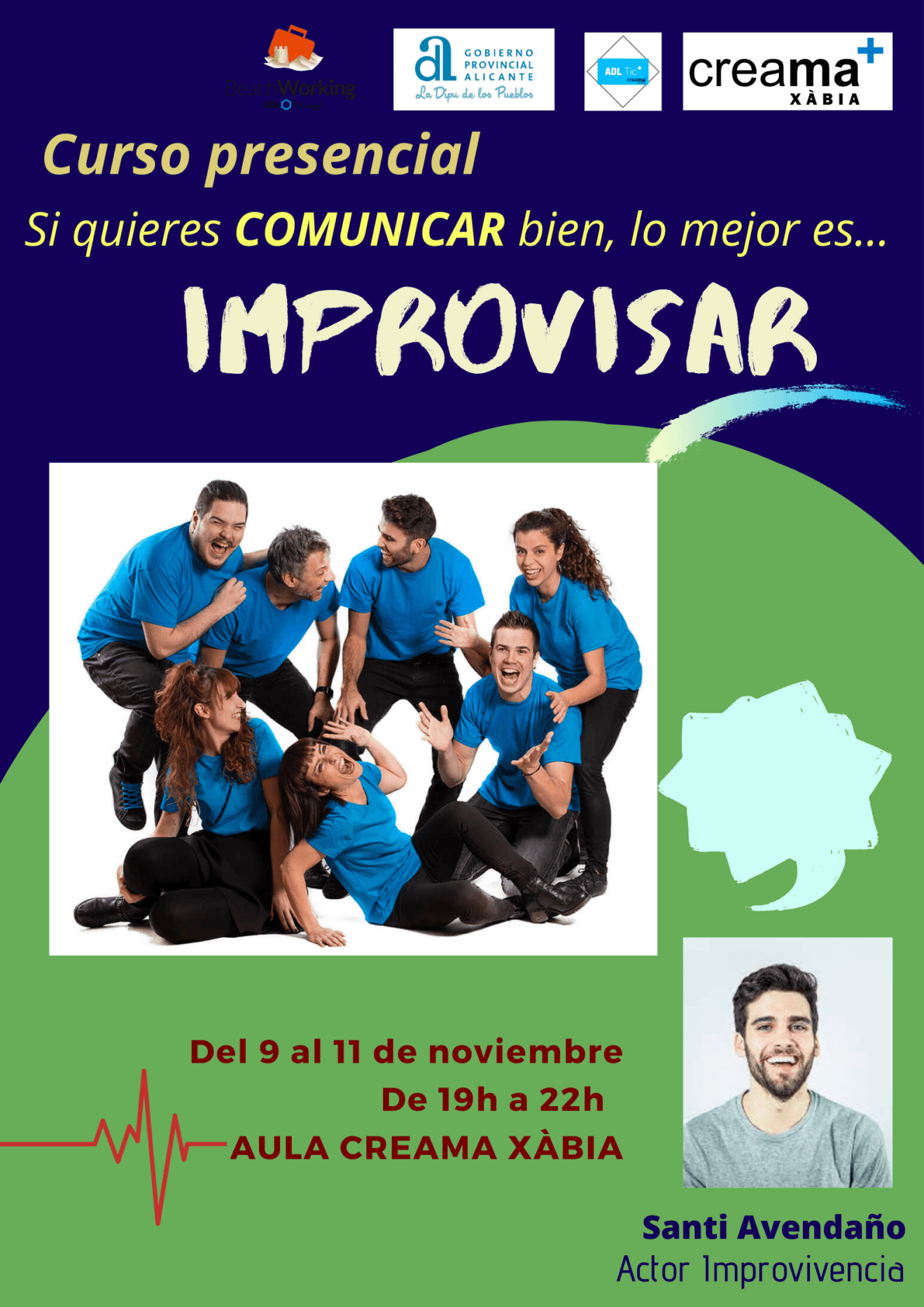 Curso de comunicación e improvisación