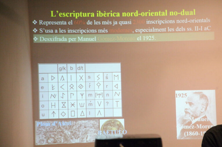Facts about Iberian writing