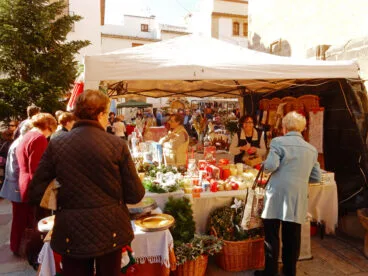 Foto de archivo de la Fira de Nadal de Xàbia