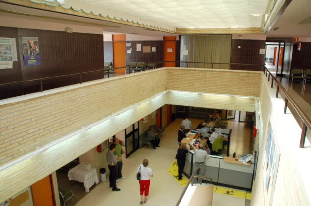 Imagen: Interior del Centro de Salud pueblo de Xàbia