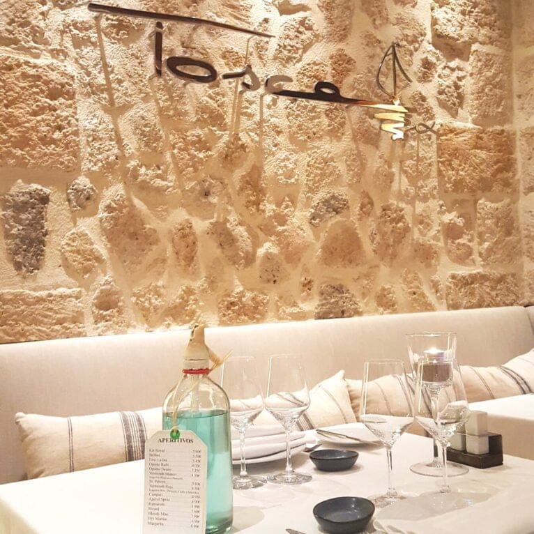 Interior del Restaurante Tosca