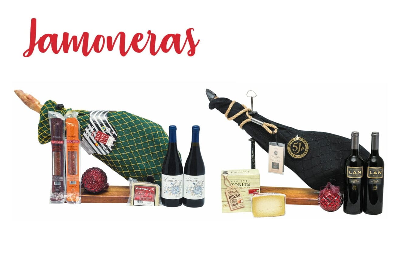 Jamoneras para Navidad en Lotes Canela