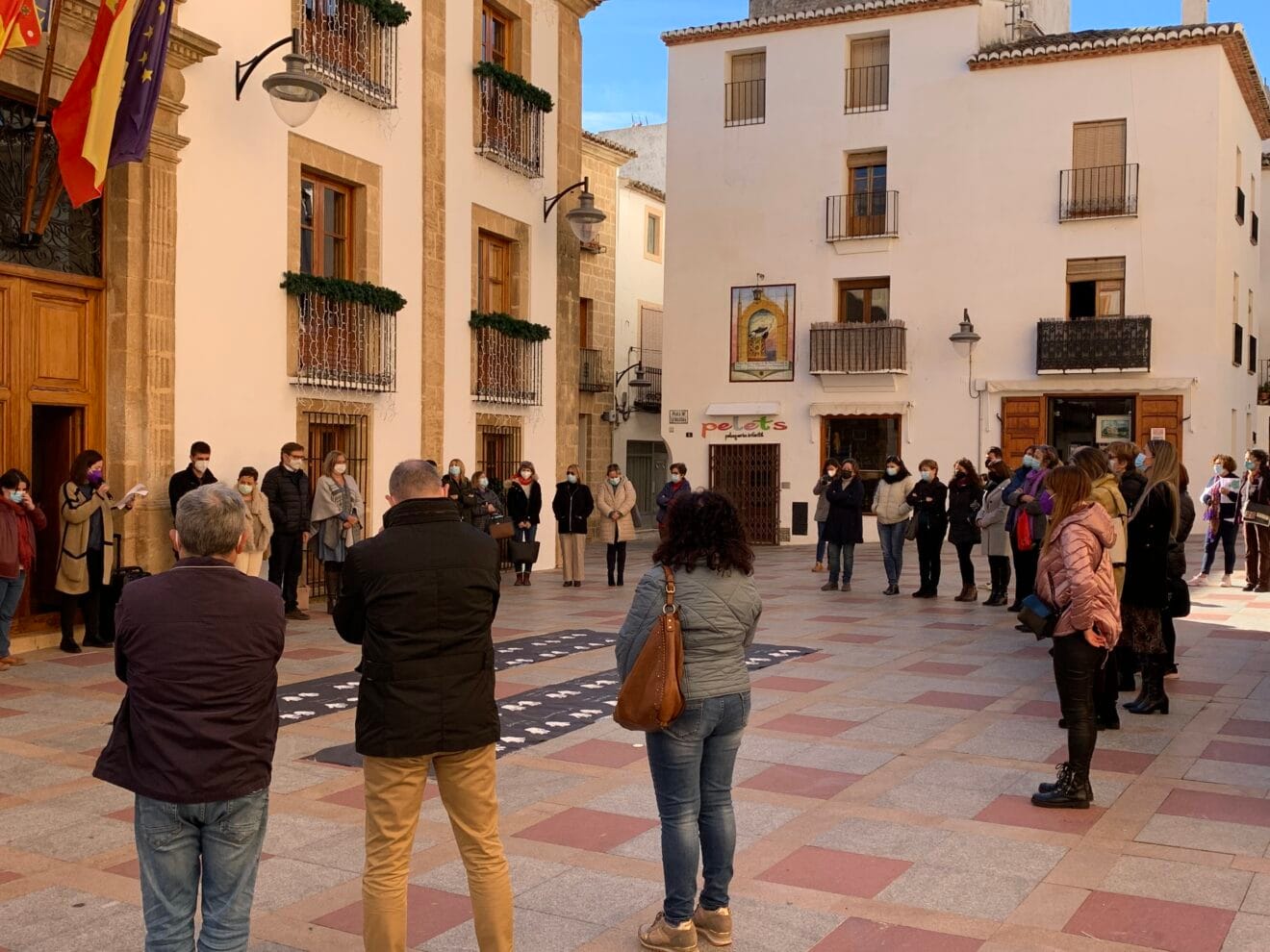 Lectura manifiesto 25N Xàbia