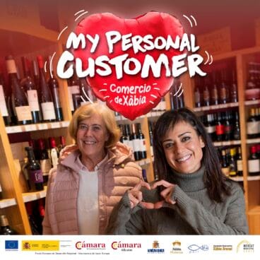 Los comerciantes de Xàbia y sus clientes en la iniciativa