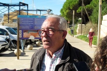 Moisés Erades, presidente de la Cofradía de Pescadores
