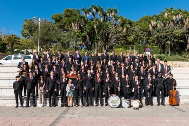Imagen: Músicos de la Banda de Xàbia 2021