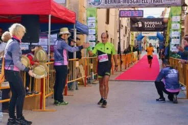 Nasio tras llegar a la meta