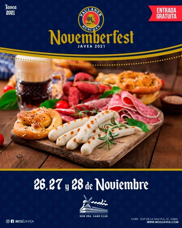 Imagen: NovemberFEST en Molí Jávea