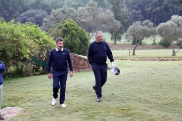 Olazabal y Carriles en La Sella Golf