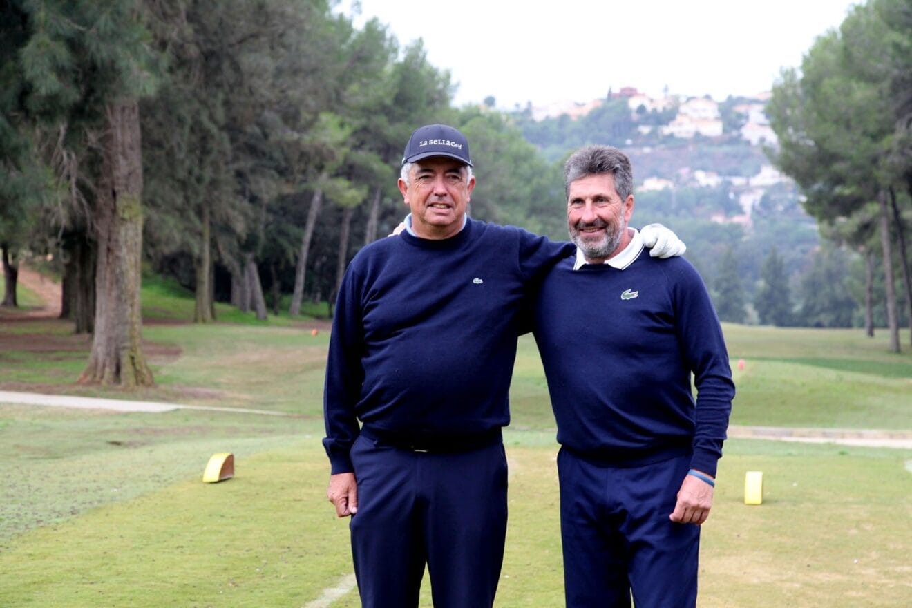 Olazabal y Carriles - Partida de golf en La Sella Golf