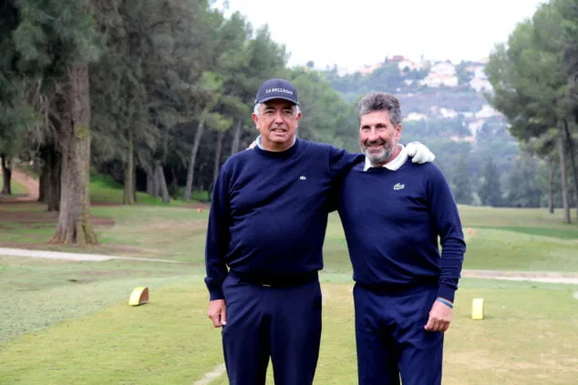 Imagen: Olazabal y Carriles - Partida de golf en La Sella Golf