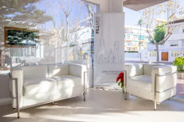 Sala de espera de la Clinica Phi
