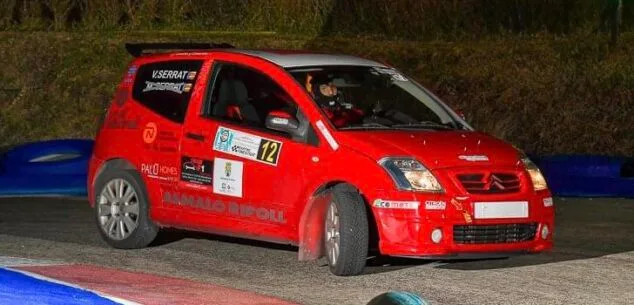 Imagen: Vicent Serrat durante la prueba