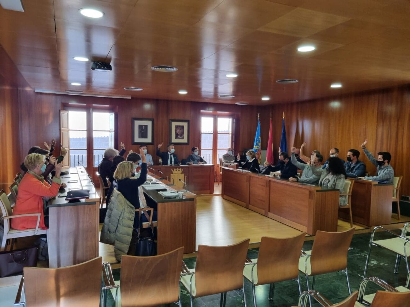 Votación sobre la bajada de impuestos