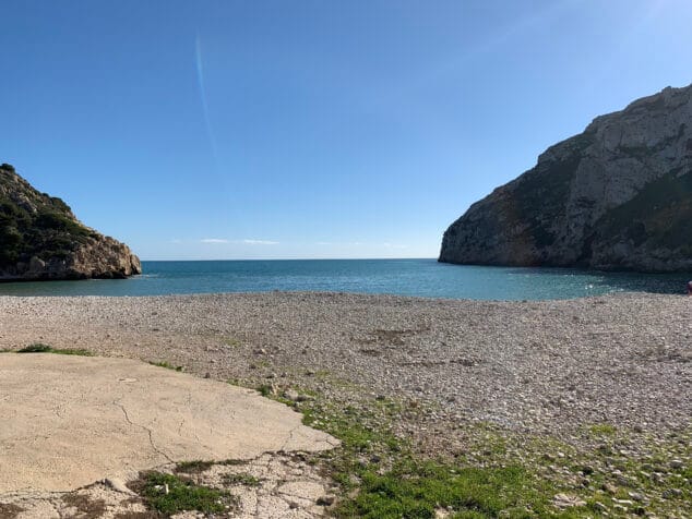 Imagen: Cala de la Granadella