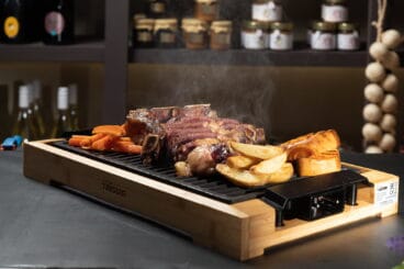 Carne a la brasa en Manzo Restaurante