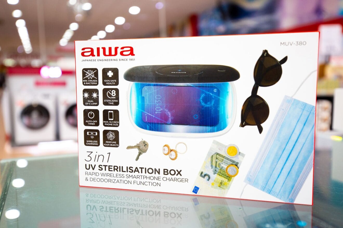 Cesta Navidad 2021 - Estirilizador AIWA en Electrodomésticos Pineda