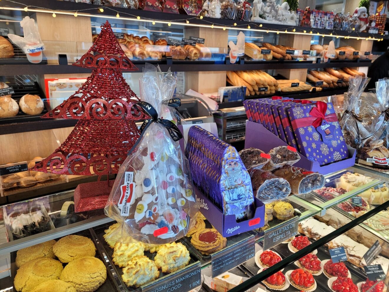 Chocolates navideños en Austriaco Café Wien