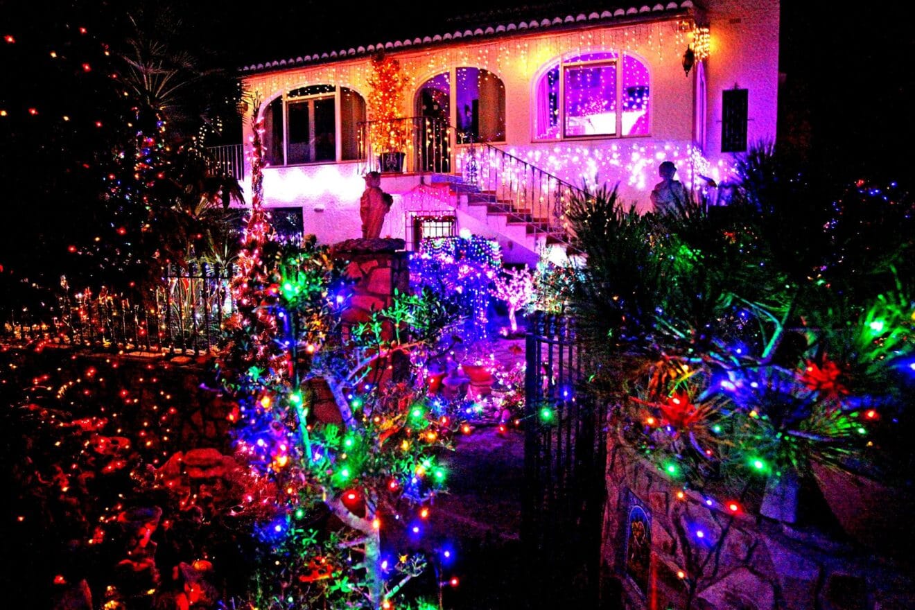 Decoración de Navidad en una casa de Xàbia 17