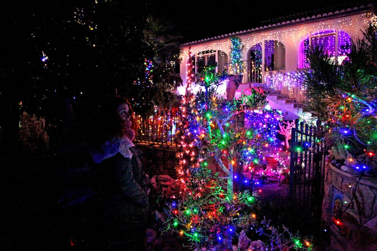 Decoración de Navidad en una casa de Xàbia 20