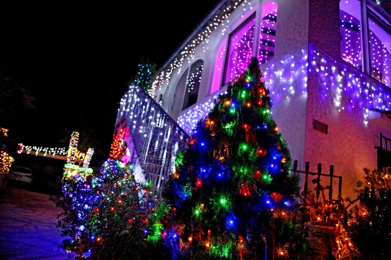 Decoración de Navidad en una casa de Xàbia 25
