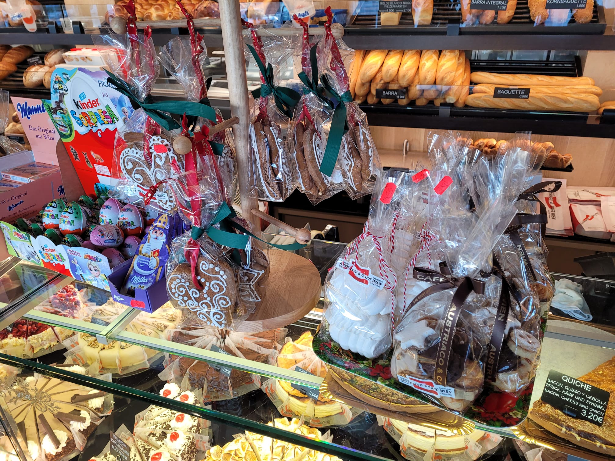 Deliciosos dulces de Navidad en Austriaco Café Wien