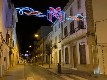Las luces de Navidad en Ronda Sur