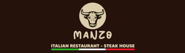 Imagen: logo de entrada Manzo Restaurante