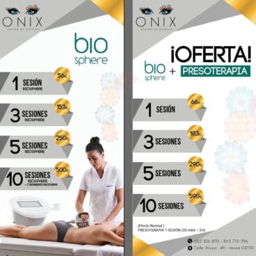 Ofertas de Navidad disponibles en Centro de Estética Onix