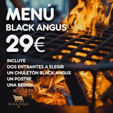 Sorteo de Menú Black Angus en Manzo