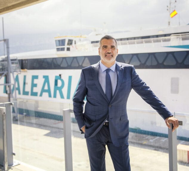 Imagen: Adolfo Utor, presidente de Baleària