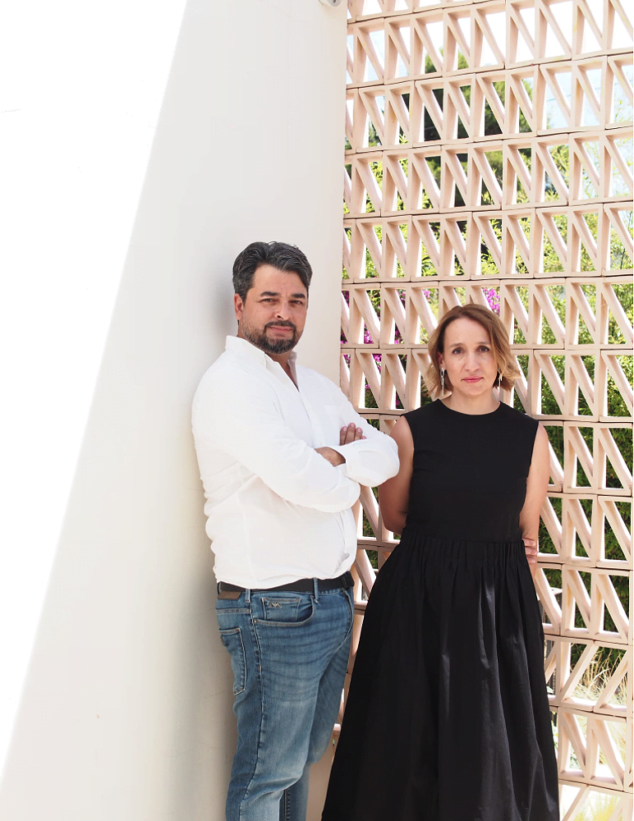Imagen: Beatriz García Morales y Enrique Chapa, creadores de QB arquitectos