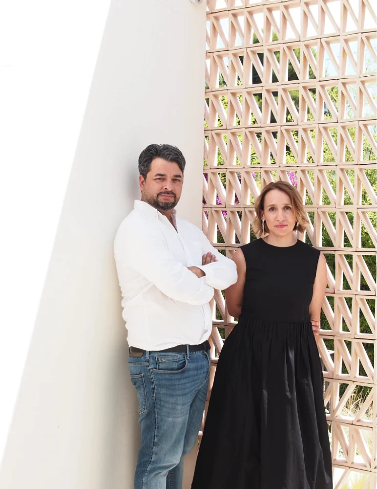 Beatriz García Morales y Enrique Chapa, creadores de QB arquitectos