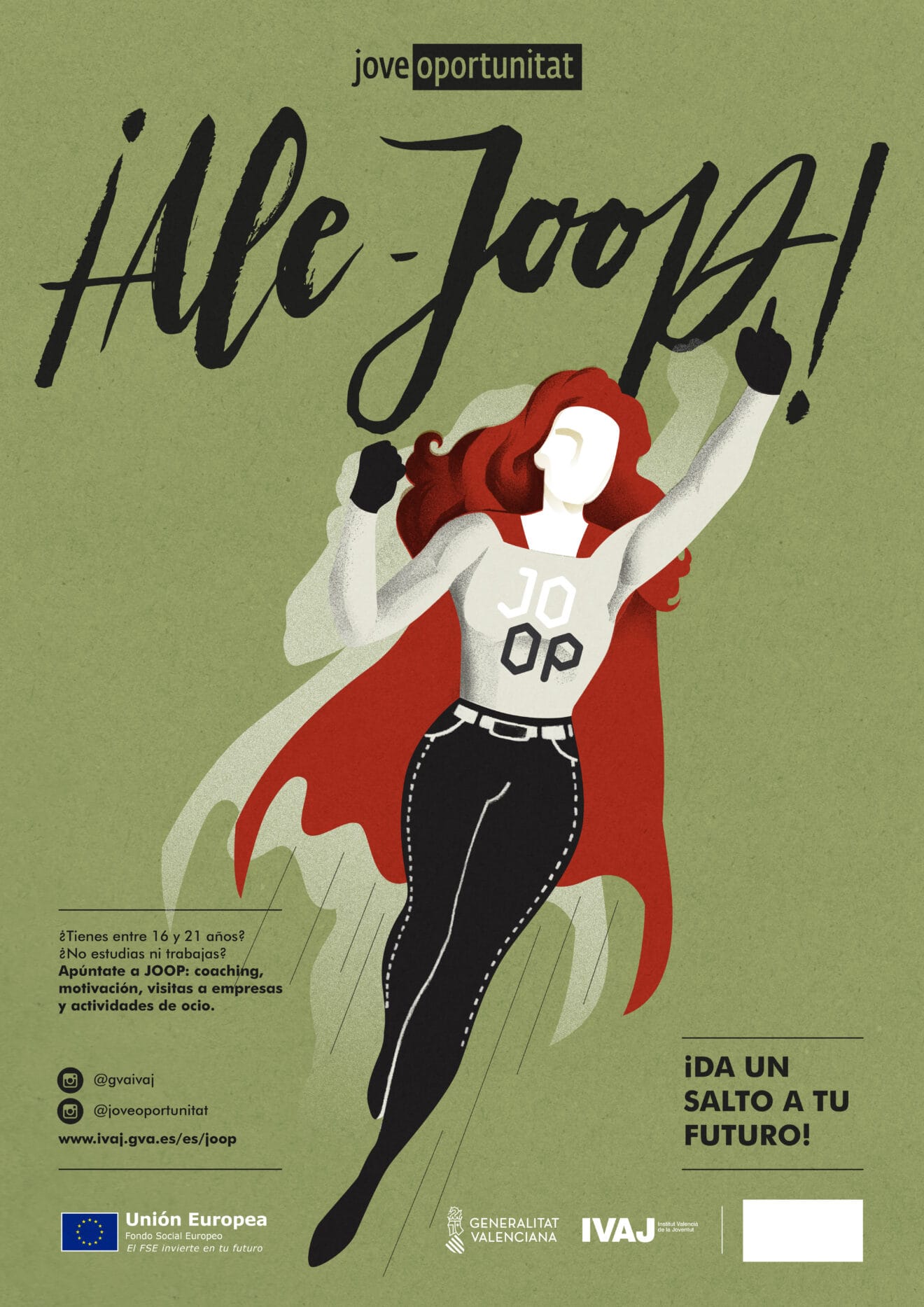 Cartel del programa Jove Oportunitat