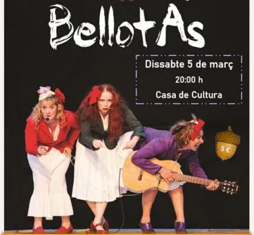 Cartel obra de teatro 5 de marzo en Xàbia