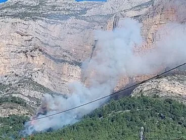 Incendio Montgó