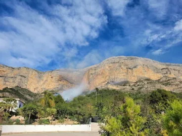 Incendio Montgó Xàbia