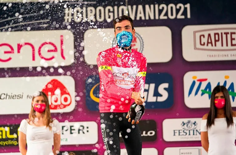 Juan Ayuso, ganador del Giro de Italia