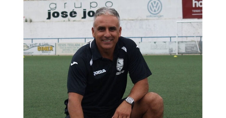 Lauro Techeira, entrenador del CD Jávea