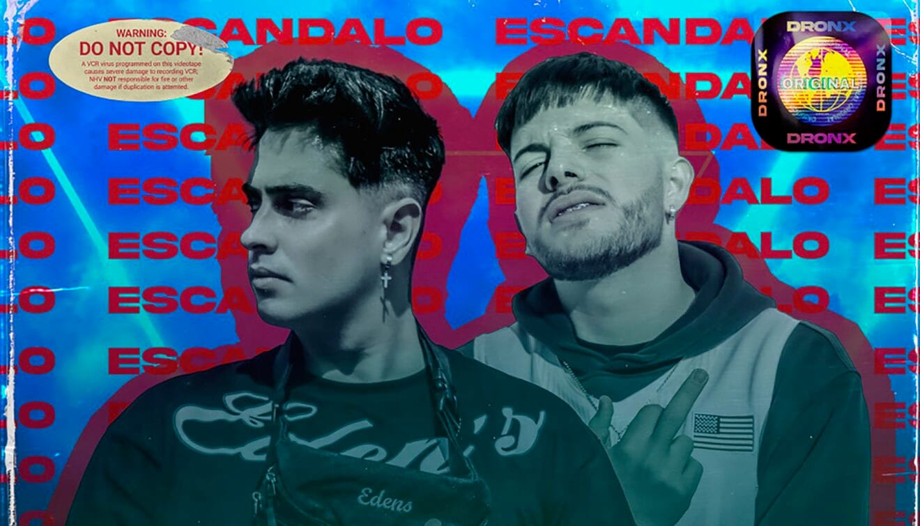 Portada de «Escándalo», de RedMoon y Blue Maark
