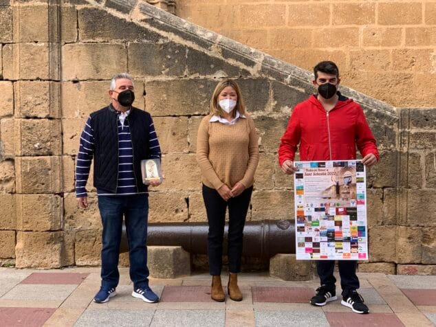 Imagen: Representantes de las Fiestas de Sant Sebastià