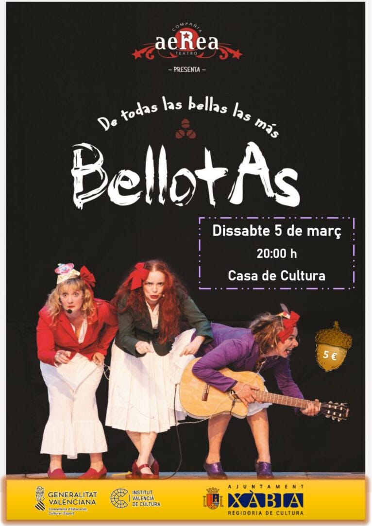Obra de teatro en la Casa de Cultura de Xàbia