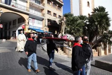 Traslado de la imagen de Sant Antoni en Duanes de la Mar (2)