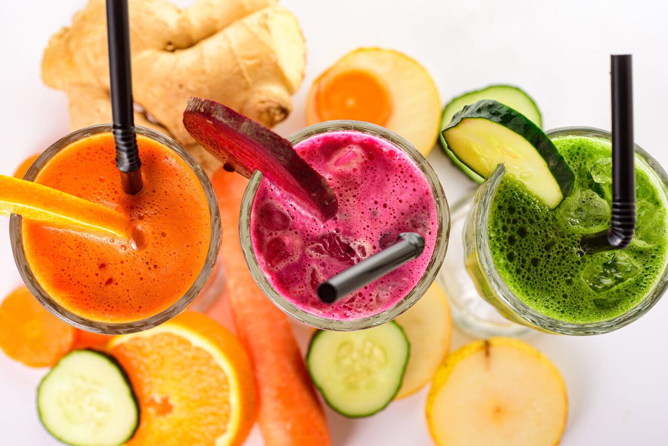 Zumos detox en Bar Mercat